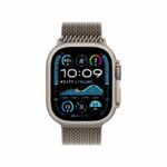 اپل واچ الترا 2 با بند میلانس Apple Watch ultra 2 Milanese